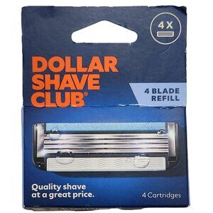 Dollar Shave Club 4X Blade Refill 4 Cartridges